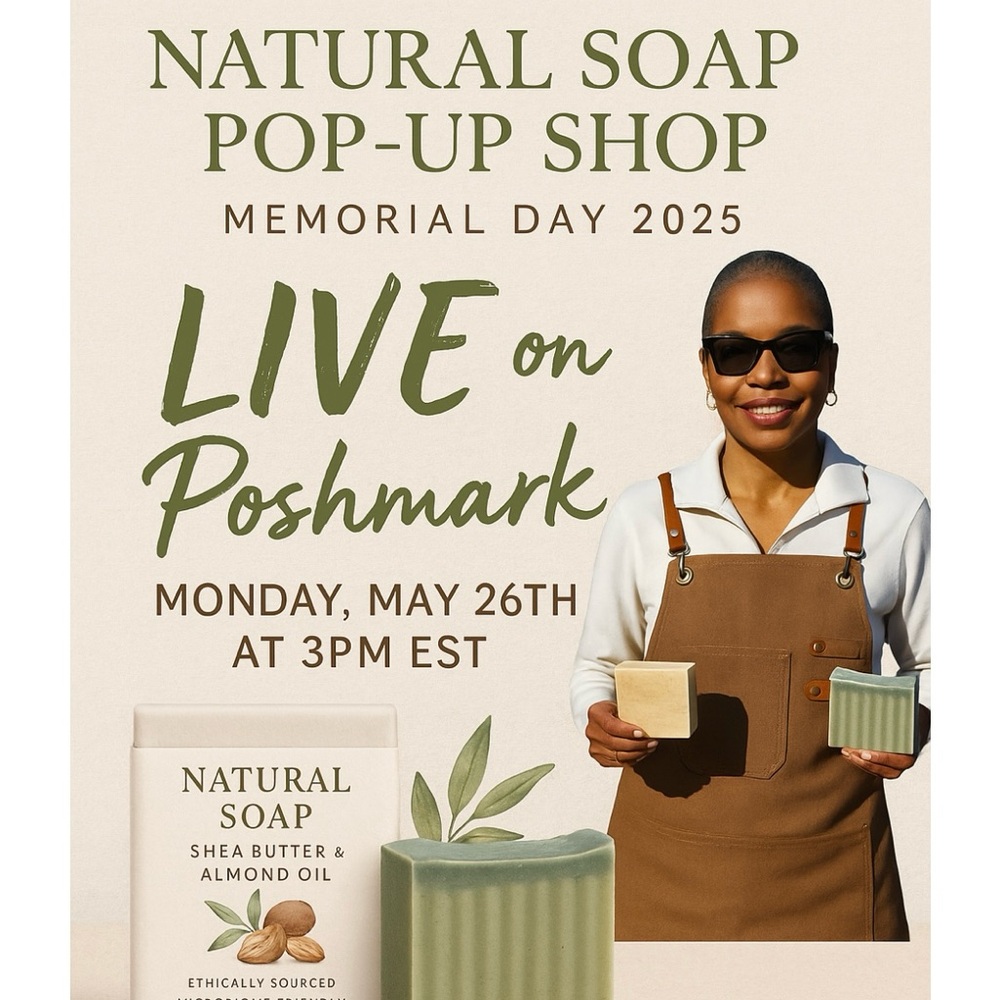 🧼✨Nontoxic Handcrafted Soaps! Just 4 Ingredients!